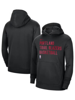 Rogahn Portland Trail Blazers Black Hoodie