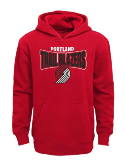 Yost Portland Trail Blazers Youth Red Hoodie