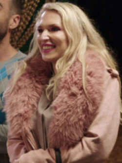 90 Day Fiance Before the 90 Days S07 Pink Fur Collar Jacket