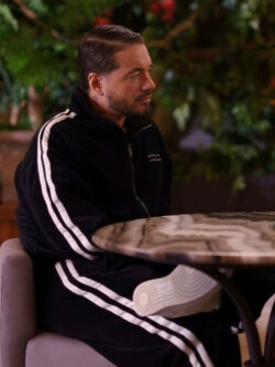 A Great Day With J Balvin Black Track Suit