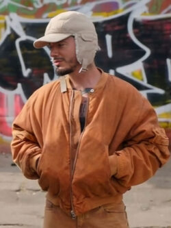 A Great Day with J Balvin 2024 Brown Jacket