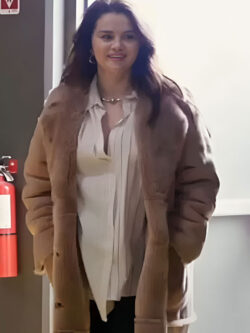 Wizards Beyond Waverly Place Selena Gomez Shearling Coat