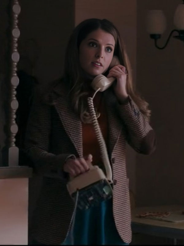 Woman of the Hour Anna Kendrick Check Blazer