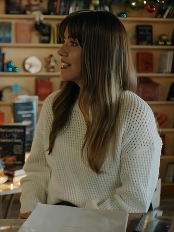 A Novel Noel Julie White Sweater