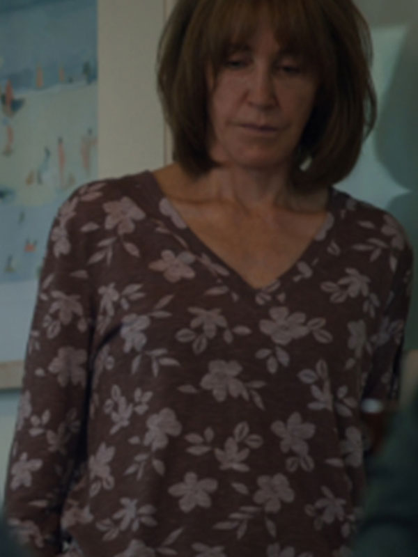 Accused S02 Huffman V-Neck Floral Top