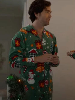 Film Confessions Of A Christmas 2024 Green Jumpsuit