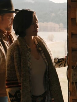 Kelsey Asbille Yellowstone S05 Long Cardigan