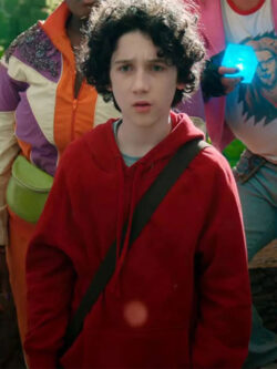 A Minecraft Movie Sebastian Red Hoodie