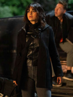 Abigail 2024 Melissa Barrera Wool Coat