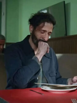 Adrien Brody The Brutalist 2025 László Cotton Jacket