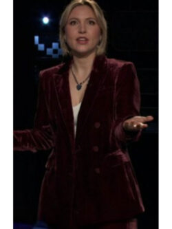 After Midnight 2024 Taylor Tomlinson Velvet Blazer