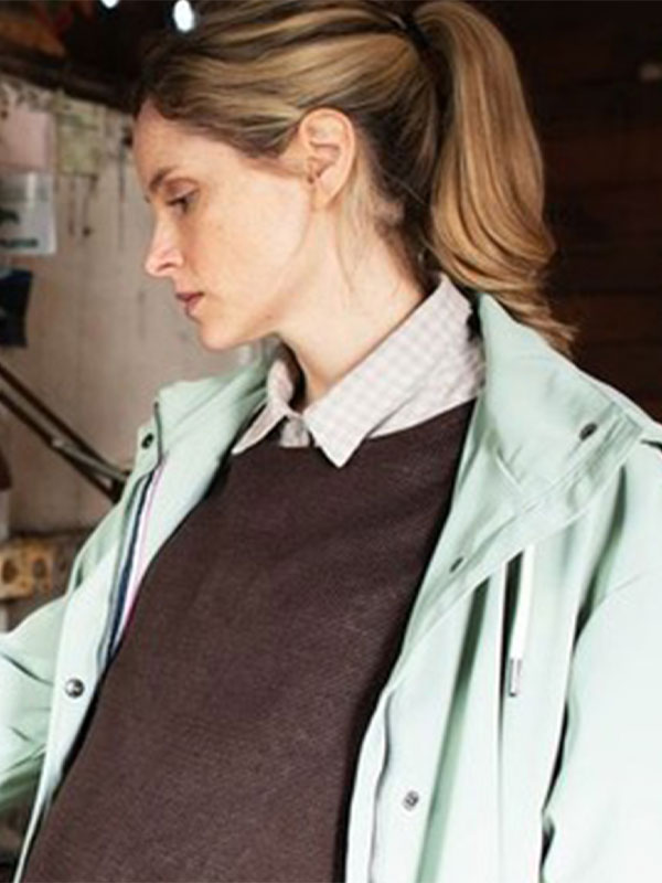 After The Flood 2024 Sophie Rundle Parachute Raincoat