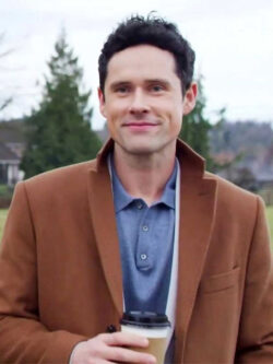 An Easter Bloom 2024 Benjamin Brown Wool Coat