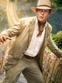 Hunter Cabot Paddington in Peru 2025 Antonio White Blazer