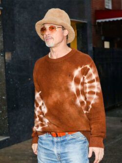 Nick Wolfs 2024 Brad Brown Sweater