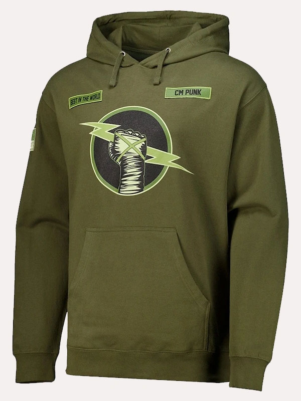 New WWE CM Punk Best In The World Hoodie