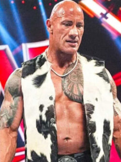 WWE Raw 2024 Dwayne Cow Vest