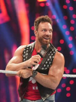 WWE Smackdown LA Knight Leather Vest