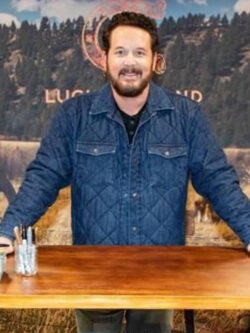 New Yellowstone Cole Hauser Dillards Quilted Jacket