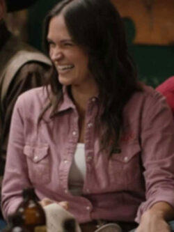 Yellowstone S05 Pink Snap Wrangler Shirt