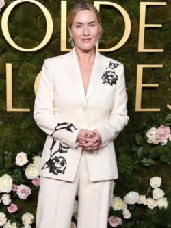New 82nd Annual Golden Globe Awards Kate Winslet Suit