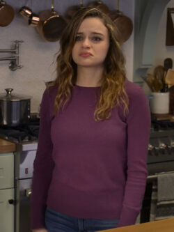 A Family Affair Joey Purple Sweater