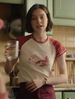 A Good Girl’s Guide to Murder Emma Graphic Raglan T-Shirt