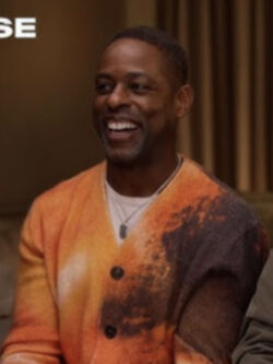 New Access Daily Sterling K. Brown Tie Dye Cardigan