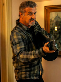 Alarum 2025 Sylvester Stallone Plaid Shirt