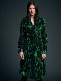 Malin Buska A Discovery Of Witches Satu Green Velvet Coat