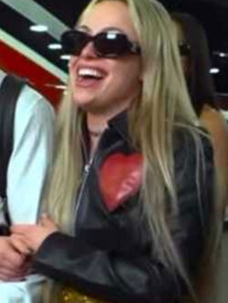 WWE Raw 2025 Gionna Daddio Red Hearts Jacket