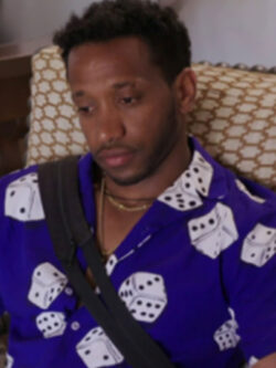 90 Day The Last Resort S02 Biniyam Dice Print Shirt