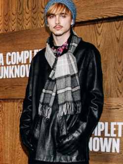 A Complete Unknown Timothée Leather Jacket