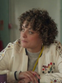 Amandaland 2025 Sandall Embroidered Bomber Jacket