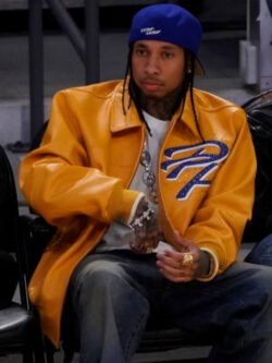 American Rapper Tyga Leather Jacket