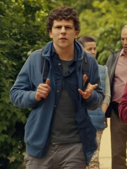 Jesse Eisenberg A Real Pain 2024 David Blue Hoodie