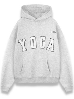 Unisex YOGA Melange Pullover Hoodie