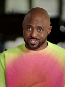 Wayne Brady The Family Remix S01 Wayne Brady Yellow and Pink Sweater