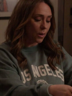 New 9-1-1 S08 Jennifer Love Hewitt Mint Green Los Angeles Sweatshirt