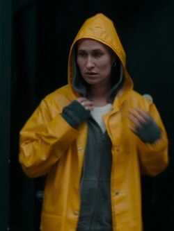 A Copenhagen Love Story Rosalinde Yellow Rain Jacket