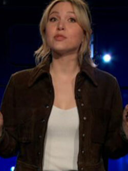 New After Midnight 2025 Taylor Tomlinson Brown Jacket