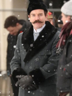 Alexander Rostov Series A Gentleman In Moscow 2024 Ewan Grey Shearling Coat