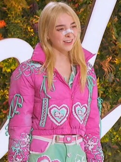 New American Idol S23 Sophie Powers Heart Print Jacket