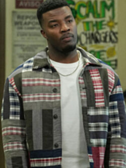 TV-Series All American S06 Daniel Multi-Color Patchwork Jacket