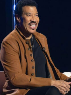 TV-Show American Idol S22 Episode 07 Lionel Brown Suede Jacket