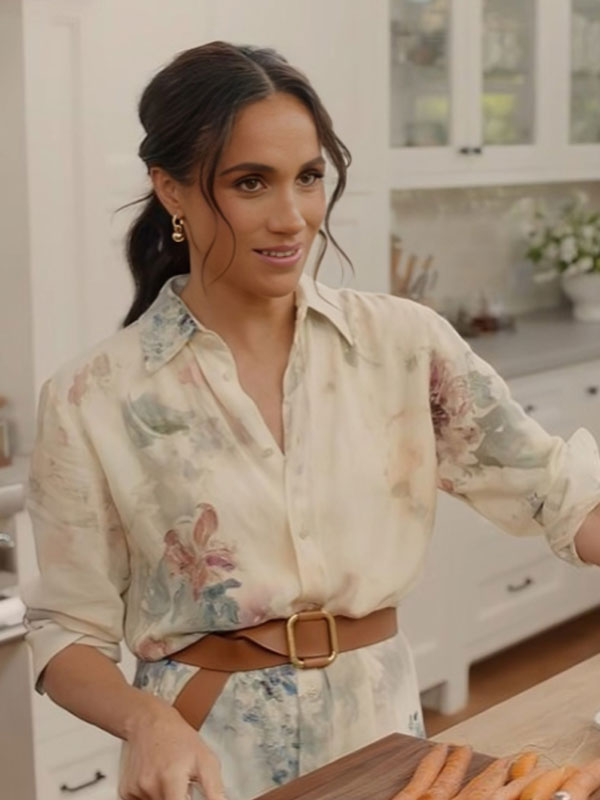 New With Love Meghan Floral Shirt