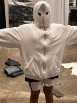 Yeezy Season 9 White Hoodie