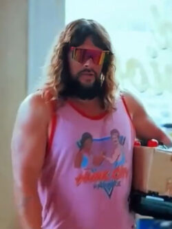 A Minecraft Movie 2025 Momoa Pink Tank Top