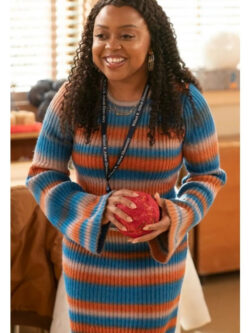 Abbott Elementary Multicolor Striped Knit