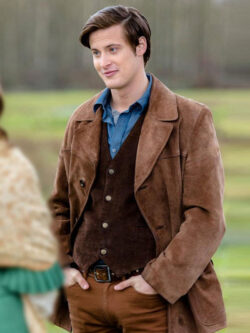 Aren Buchholz When Calls the Heart Jesse Brown Leather Jacket